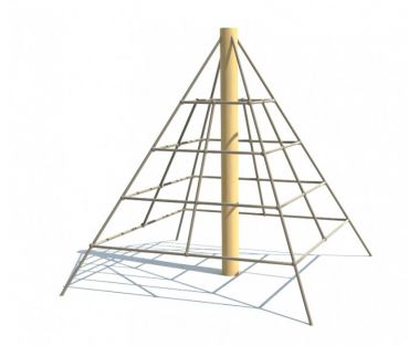 Lanová pyramida REVO - MINI, pádová výška 1,0 m - S8